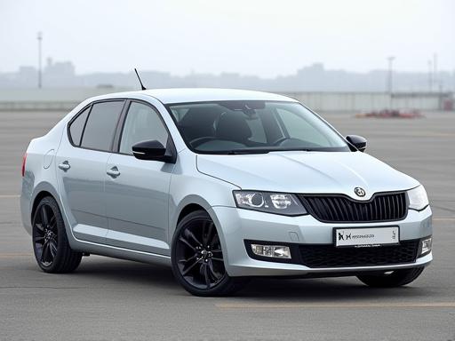 Skoda Laura के 'ब्लैक माम्बा' प्रोजेक्ट की पहली तस्वीर